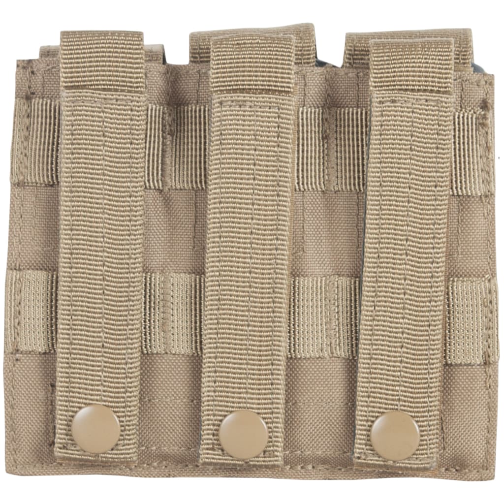Back of Triple Pistol Mag Pouch.