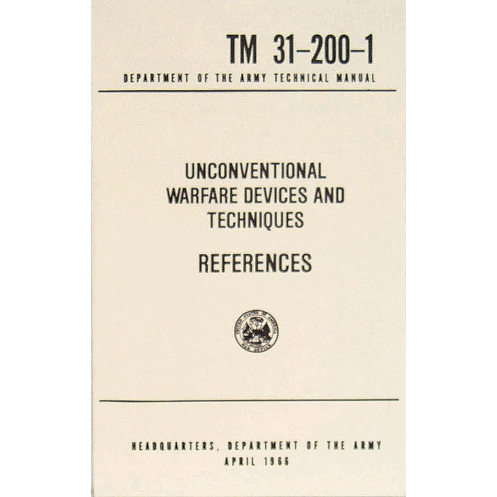 Unconventional Warfare Devices & Techniques Technical Manual. 59-67
