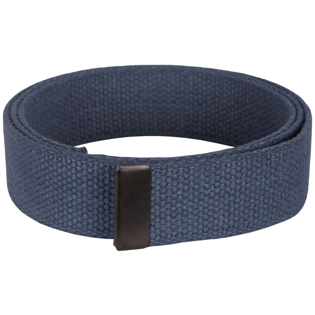 Web Belt with Black Roller Buckle. 45-24 NAVY