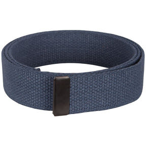 Web Belt with Brass Plated Roller Buckle. 45-14 NAVY