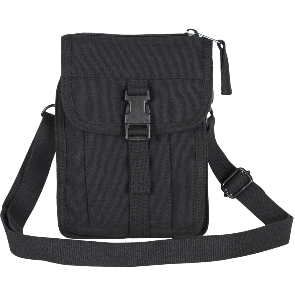 Rothco Black Canvas Travel Portfolio Bag