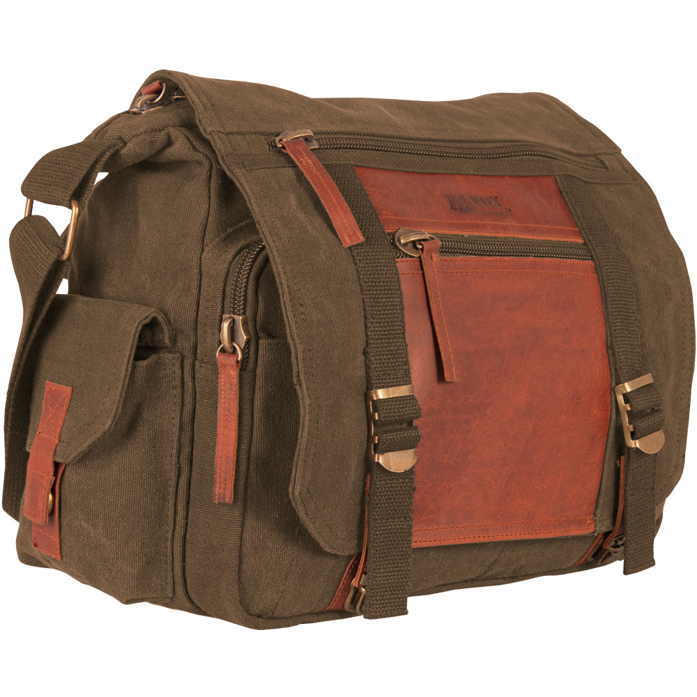 Men Waxed Canvas Messenger Bag – Survival Gears Depot