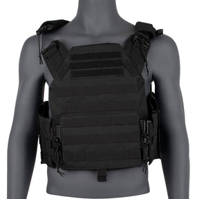 Q.R. Vital Plate Carrier Vest in Black