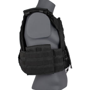 Q.R. Vital Plate Carrier Vest in Black