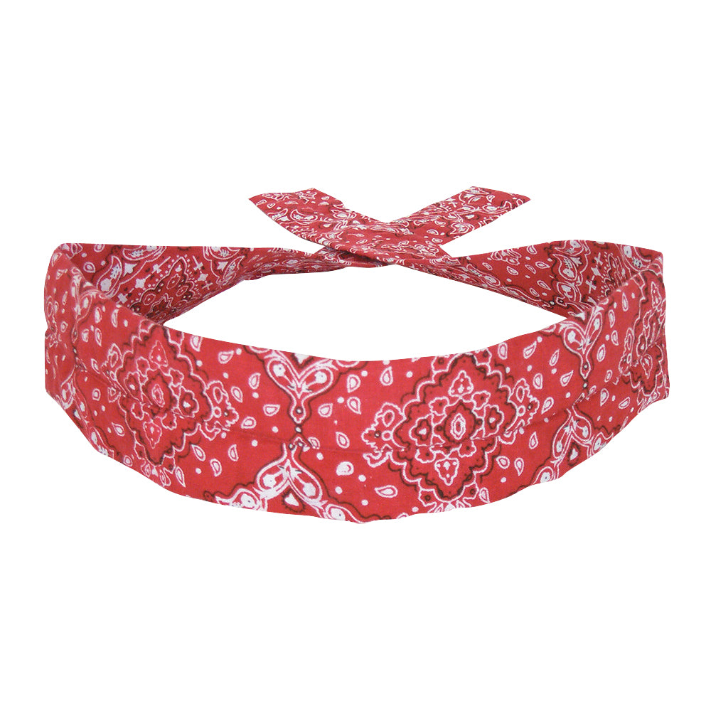 Cooldanna (Pack of 6) - Red Paisley. 83-896.