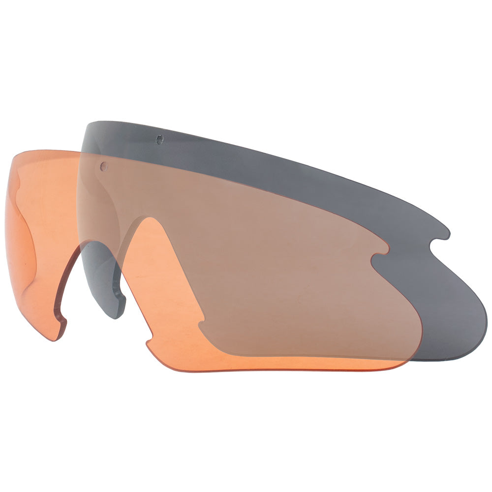 Bobster® ESB Sunglasses alternate lenses in amber and smoke colors.