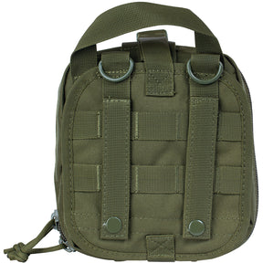 Back of First Responder Active Field Pouch. 