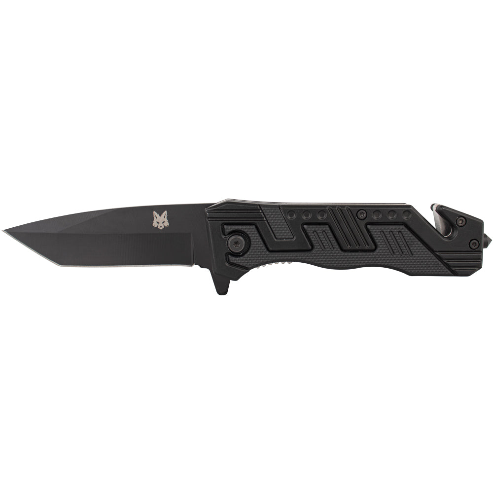 8.5" Tanto Spring Assisted Folding Knife. 15-300