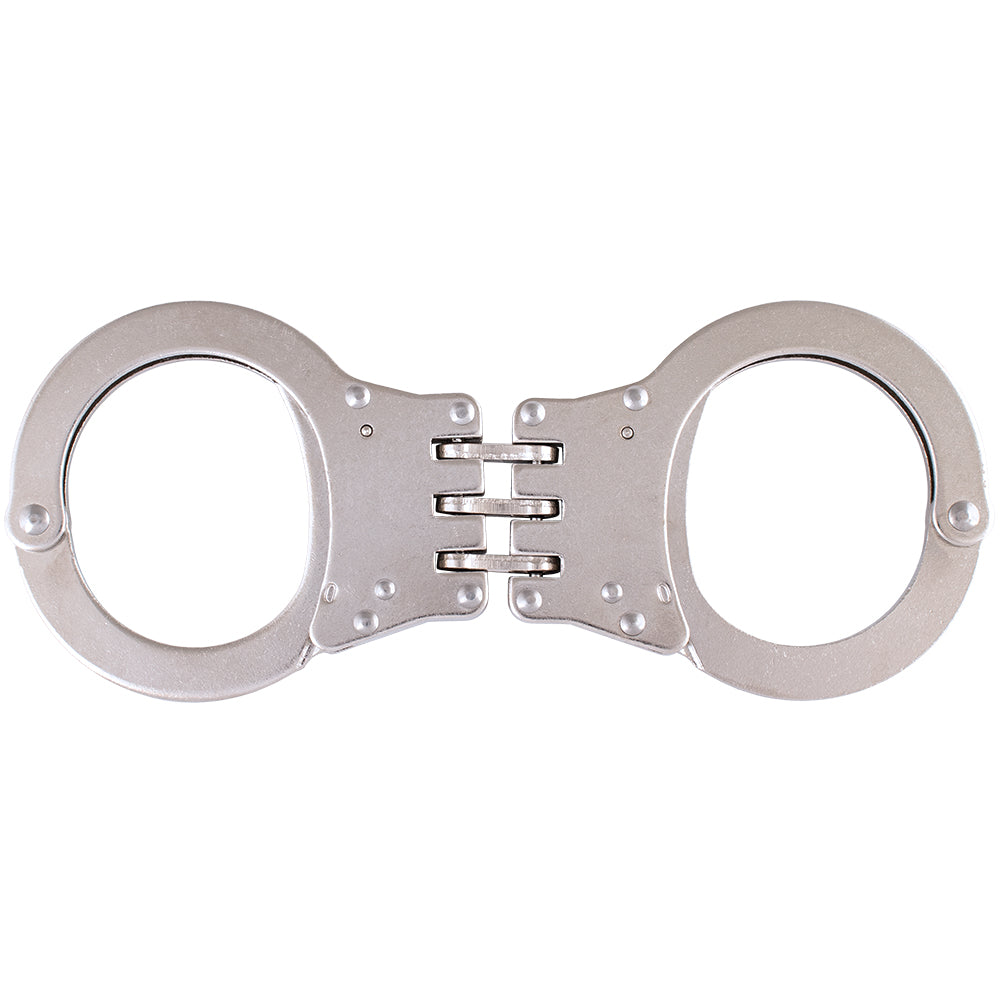 Detective Double-Lock Handcuffs with Three Hinges. 39-40