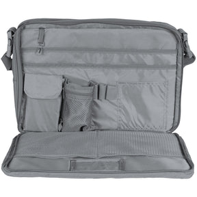 Tactical Field Briefcase with front flap open.