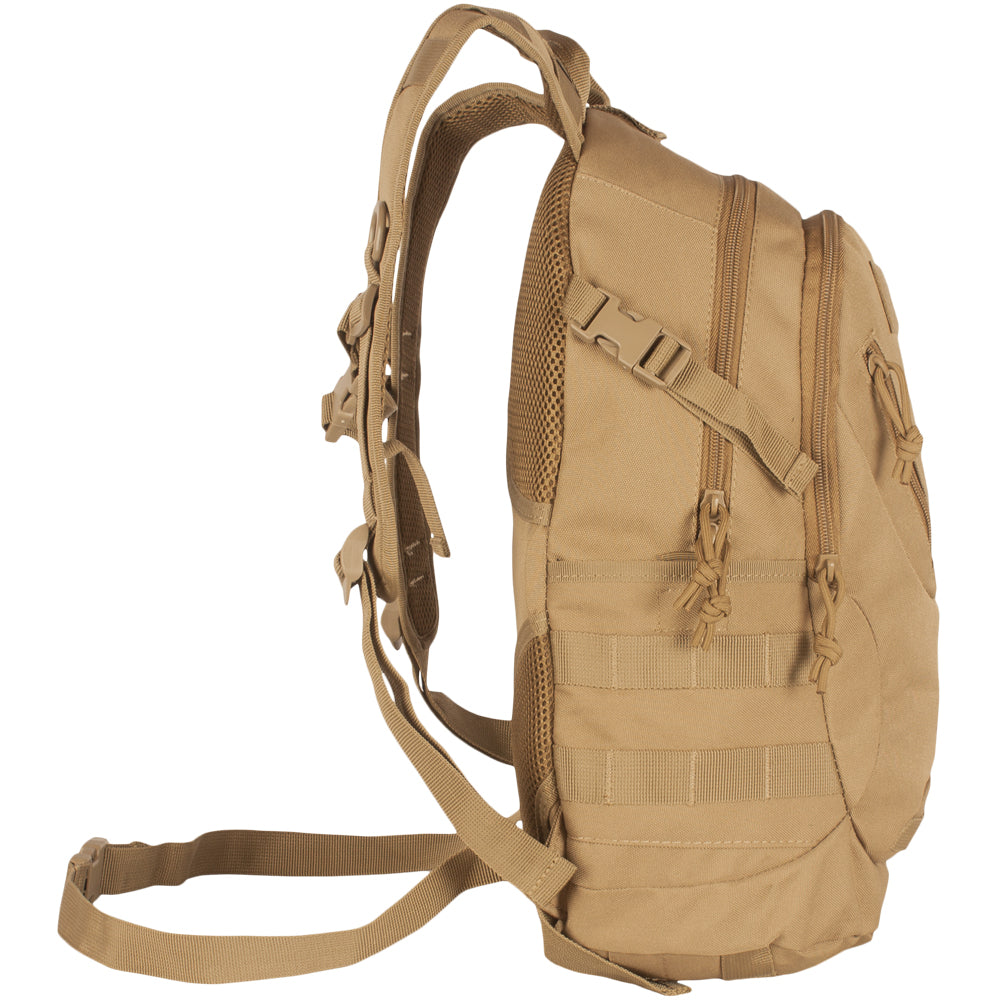 Side of Scout Tactical Day Pack. 