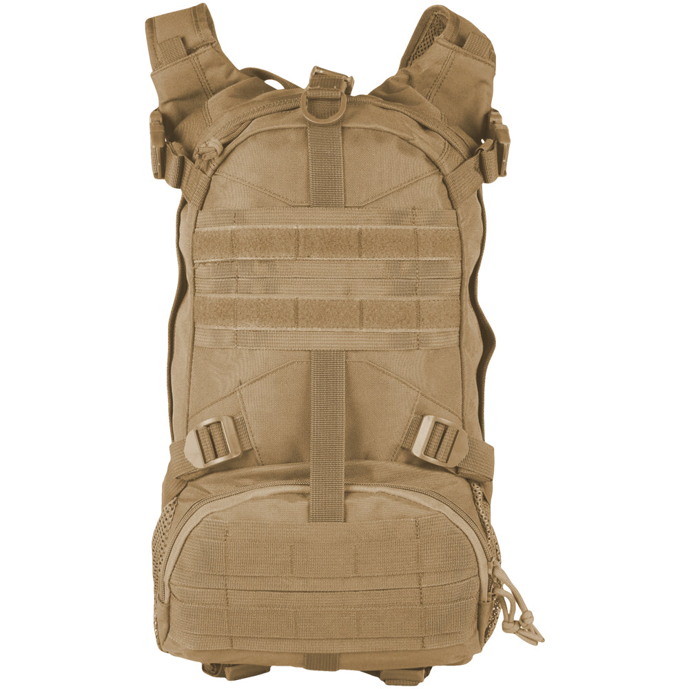 Front of Elite Excursionary Hydration Pack. 