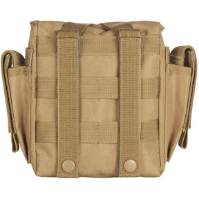Back of Advanced Tactical Dump Pouch. 