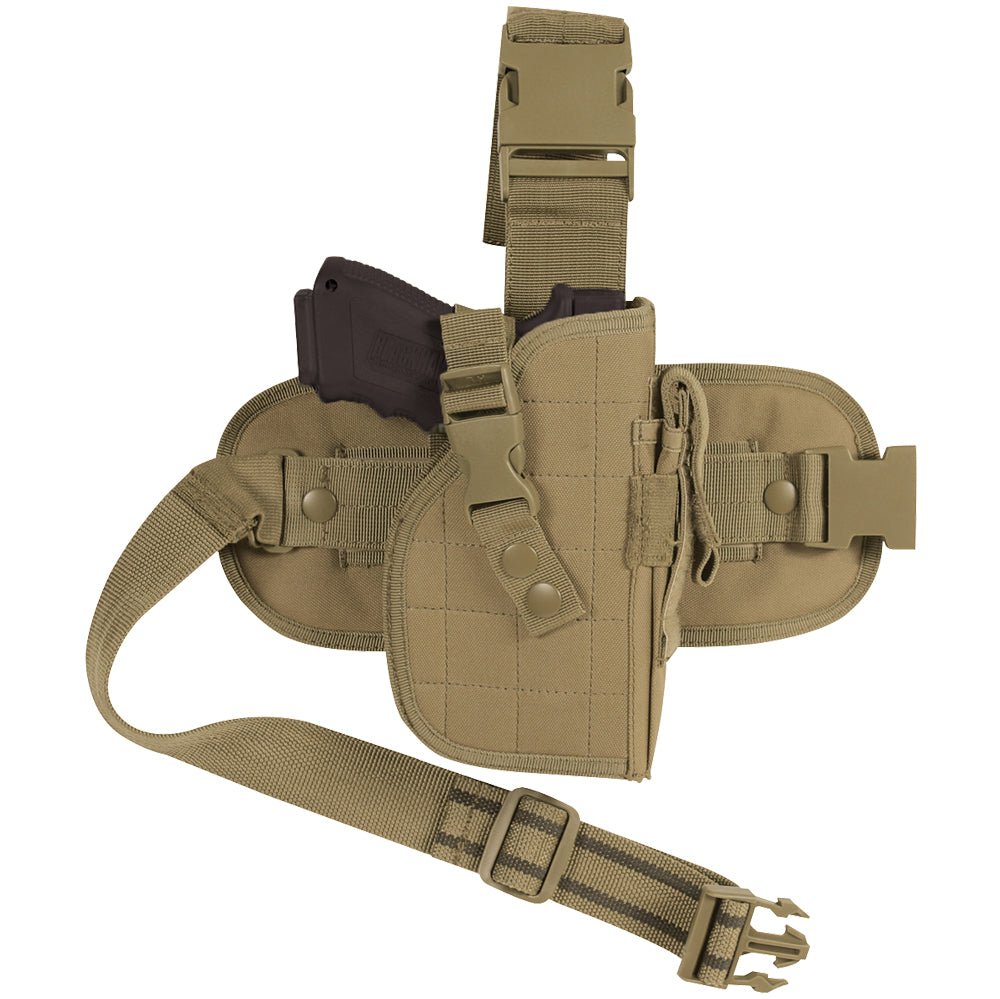 Feyachi Drop Leg Holster pour pistolets tactiques cuisse Rig Gun Holster avec pochette de Feyachi Drop Leg Holster pour pistolets tactiques cuisse Rig Gun Holster avec pochette de