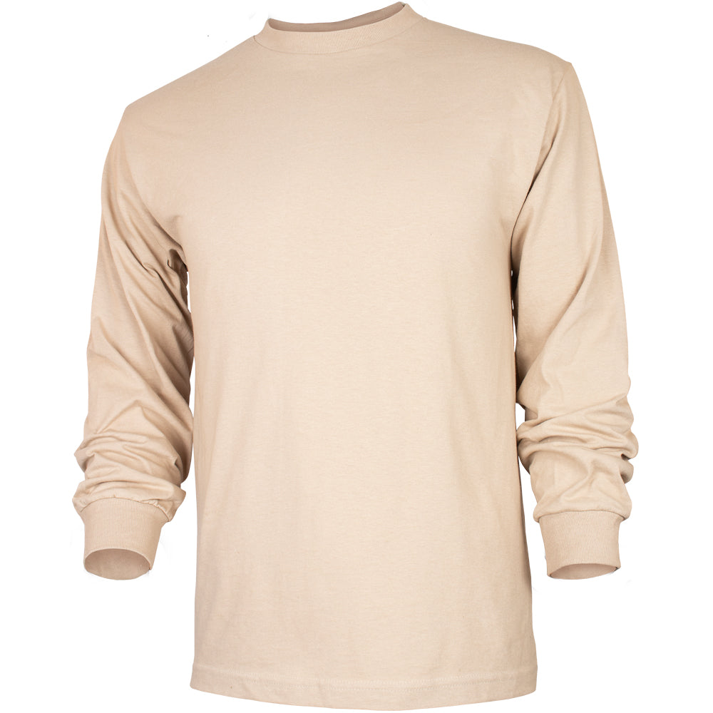 Plain Long Sleeve T-Shirt. 64-302 S