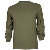 Plain Long Sleeve T-Shirt. 64-30 S