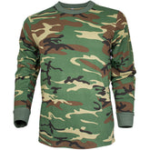 Camouflage Long Sleeve T-Shirt. 64-344 S