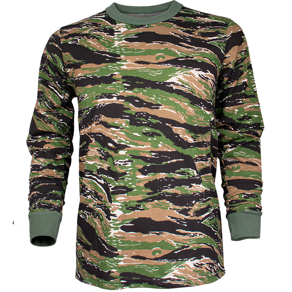 Camouflage Long Sleeve T-Shirt. 64-35 S