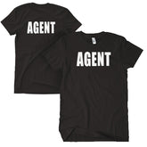 CLOSEOUT - Agent Two-Sided T-Shirt. 64-6312 S
