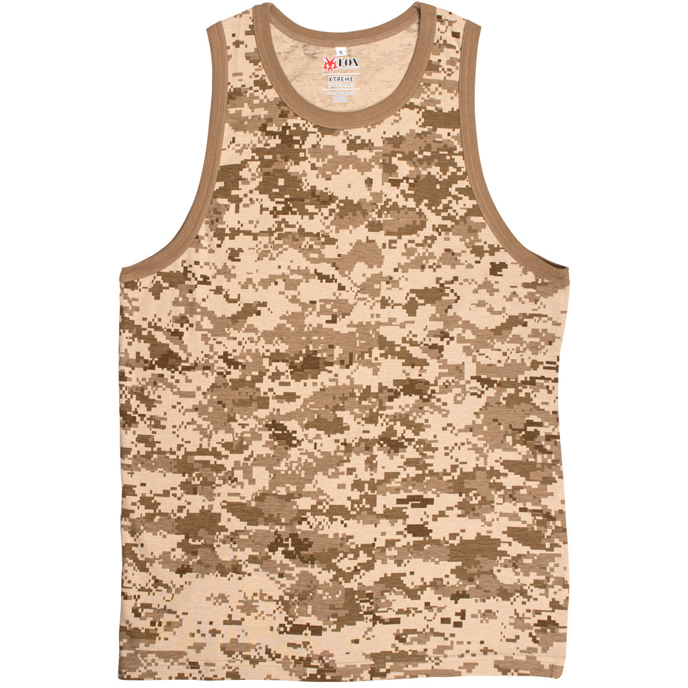 Camouflage Tank Top. 64-743 S
