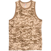 Camouflage Tank Top. 64-743 S
