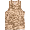 SAPEur サプール BASIC TANK TOP DIGITAL CAMO Camouflage Tank Tops Military Camo Tank Top