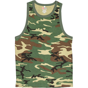 Camouflage Tank Top. 64-74 S