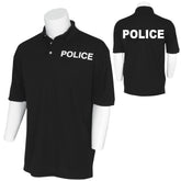 CLOSEOUT - Pique Police Two-Sided Polo Shirt. 65-08 S