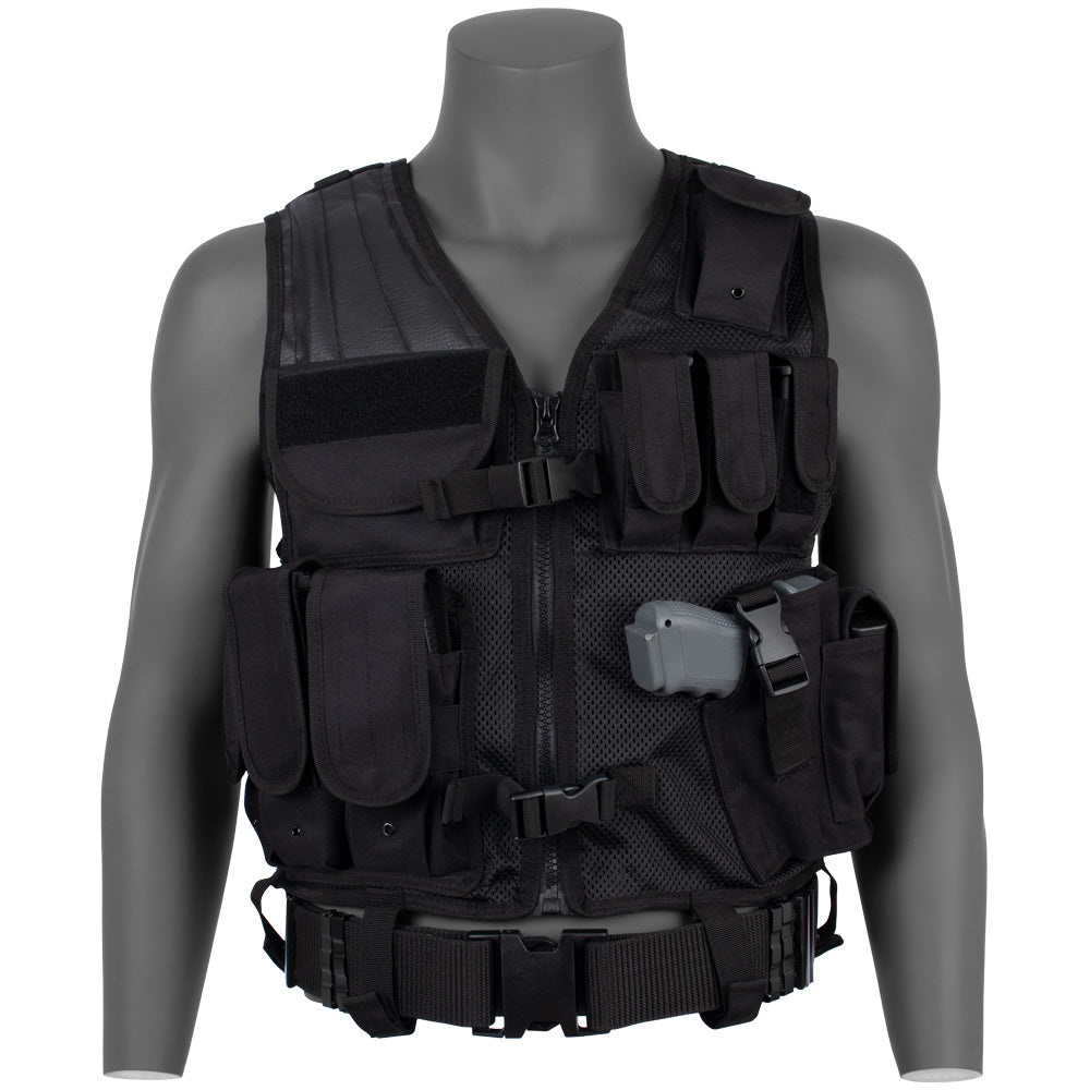 black tactical gear Big & Tall MACH-1 Tactical Vest