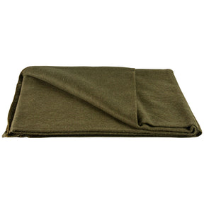 Wool Camp Blanket with a folded corner.