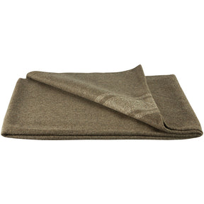 Italian Wool Blanket with a folded corner.