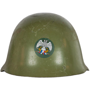 Front of Serbian Paratrooper Helmet. 94-132