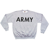 Army Crewneck Sweatshirt. 64-65 S