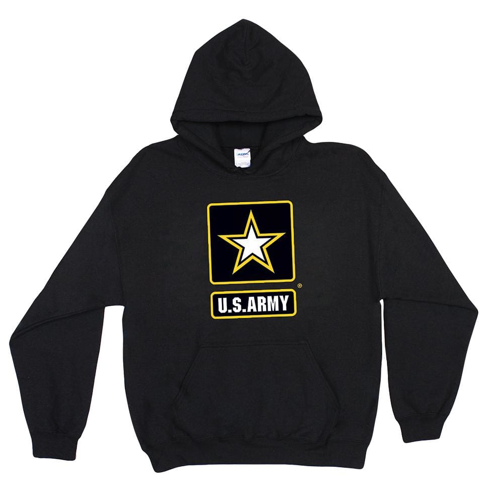 Army Star Pullover Hoodie Sweatshirt. 64-842 S