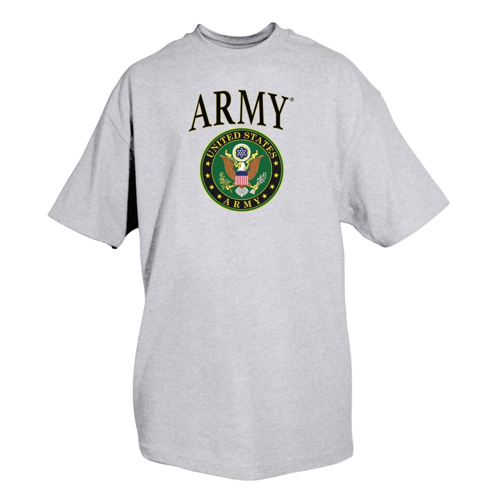 Army with Logo T-Shirt. 63-90 S