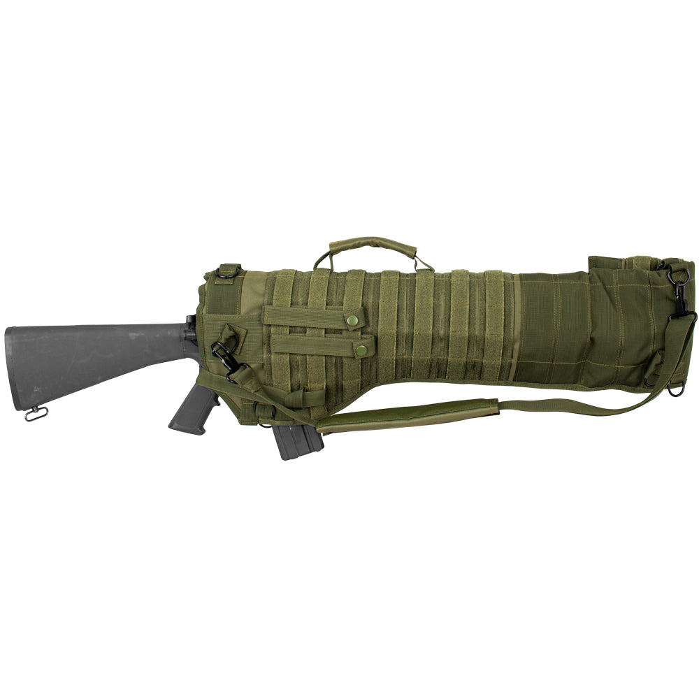 Reverse side of Tactical Assault Long Rifle Scabbard.