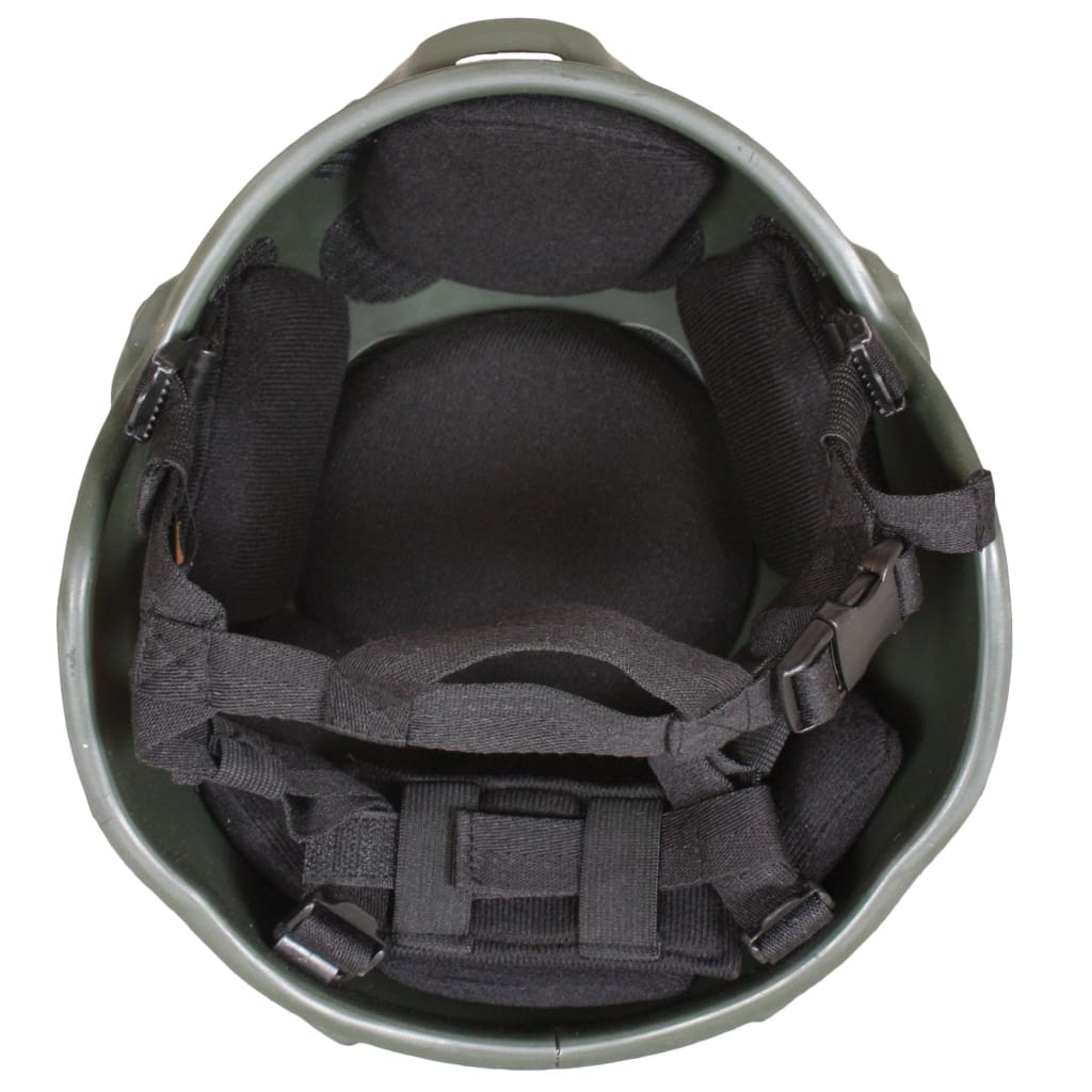 Interior of Battle Airsoft Helmet. 