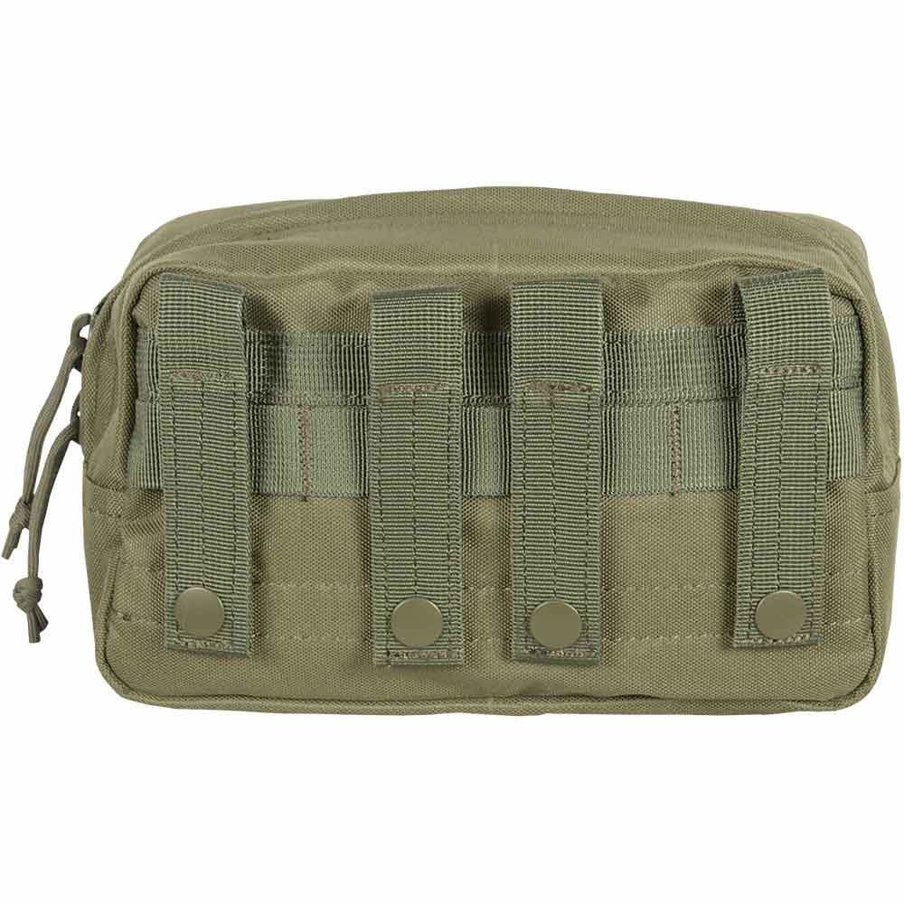 Back of General Purpose (GP) Utility Pouch. 