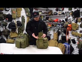 Youtube video showcasing the Over The Headrest Tactical Go-To Bag.