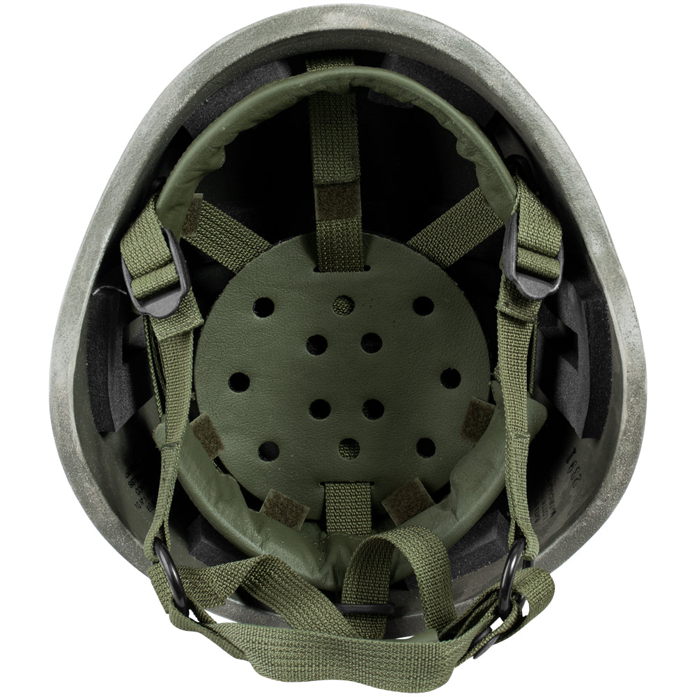 Interior of Italian Kevlar Helmet. 94-131