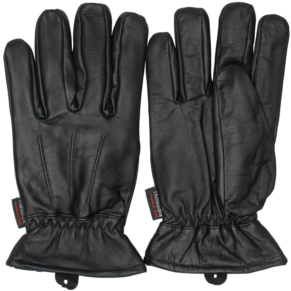 Insulated All Leather Police Gloves. 79-84 S