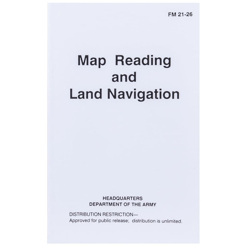 Map Reading and Land Navigation Guidebook - Fox Outdoor