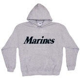 Marines Pullover Hoodie Sweatshirt. 64-851 S