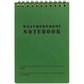 Military Style Weatherproof Notebook. 39-040