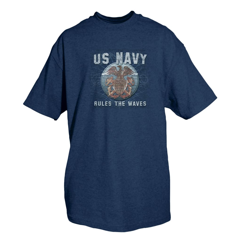 Navy Rules The Waves T-Shirt. 63-75 S