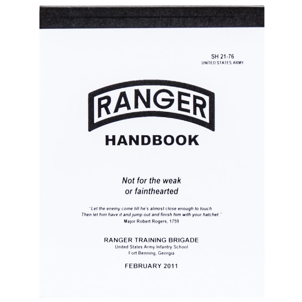 Ranger Handbook. 59-63