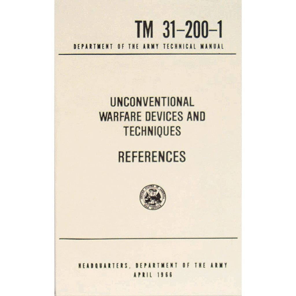 Unconventional Warfare Devices & Techniques Technical Manual. 59-67
