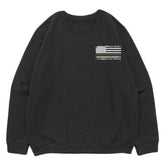 Vintage Flag Green Line Crewneck Sweatshirt. 64-6841 S