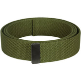 Web Belt with Brass Plated Roller Buckle. 44-10 OD